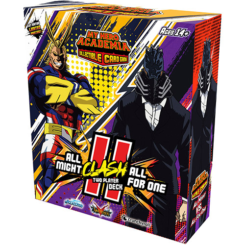 My Hero Academia Collectible Card Game 2 Player Clash Decks ALL