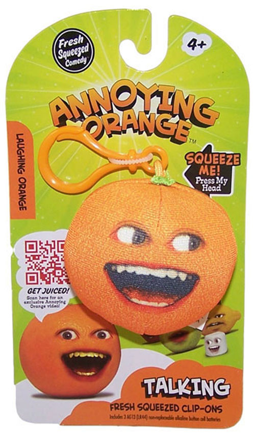 annoying orange talking plush