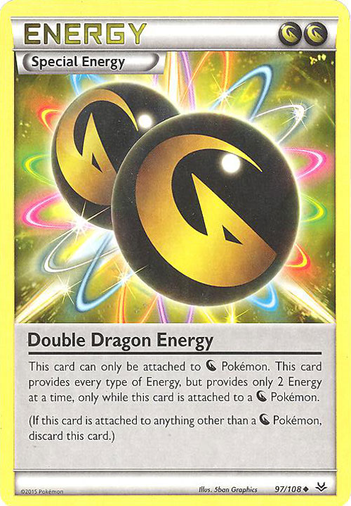 Pokemon Card - XY Roaring Skies 97/108 - DOUBLE DRAGON ENERGY (uncommon