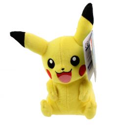 sitting pikachu plush