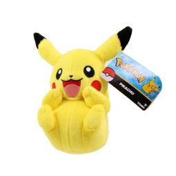 sitting pikachu plush