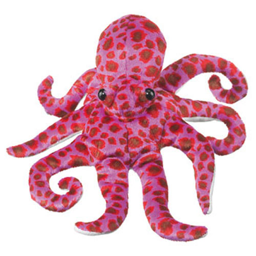 purple plush octopus