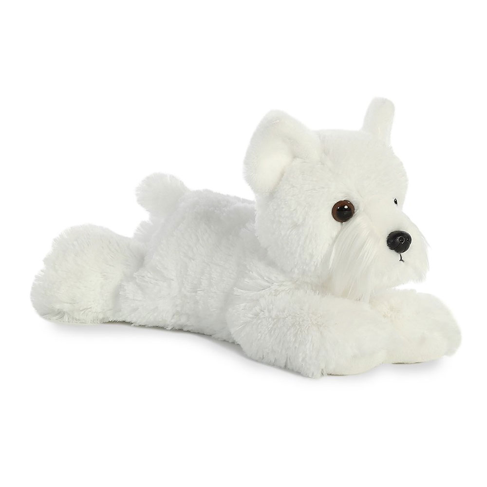 plush westie dog