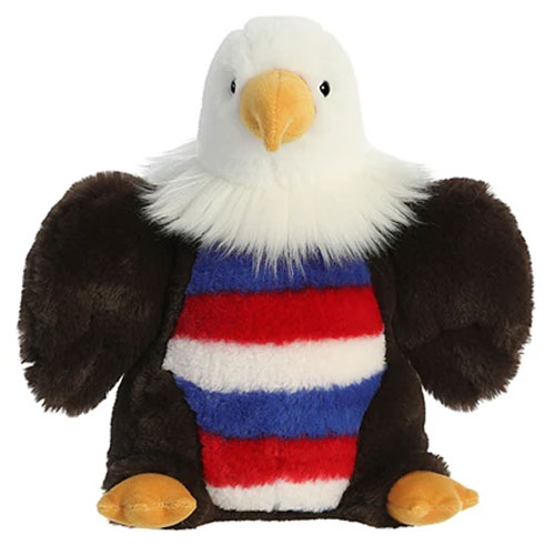 american eagle plush