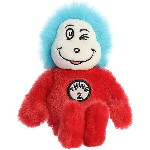 Aurora World Plush - Dr. Seuss - THING 2 (7 inch): BBToyStore.com