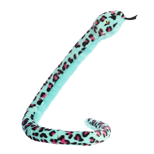 Aurora World Plush - COLORFUL LEOPARD SNAKE (50 inch): BBToyStore.com ...