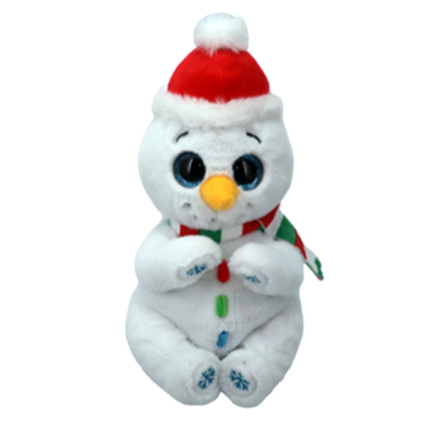 TY Beanie Baby (Beanie Bellies) - BRRRNARD the Snowman (6 inch) (Pre-Order ships Fall)