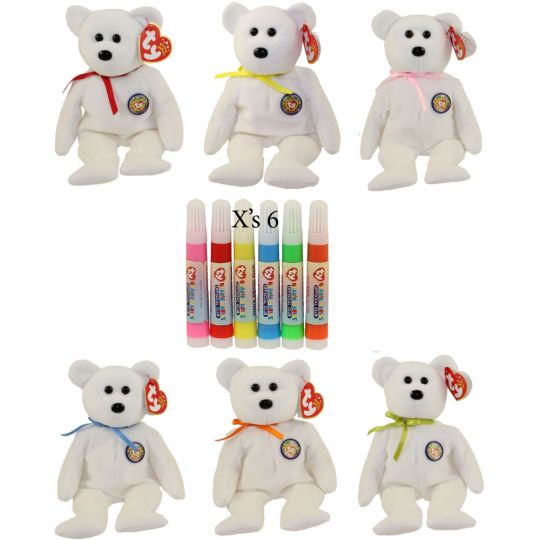 Color me beanie clearance baby value