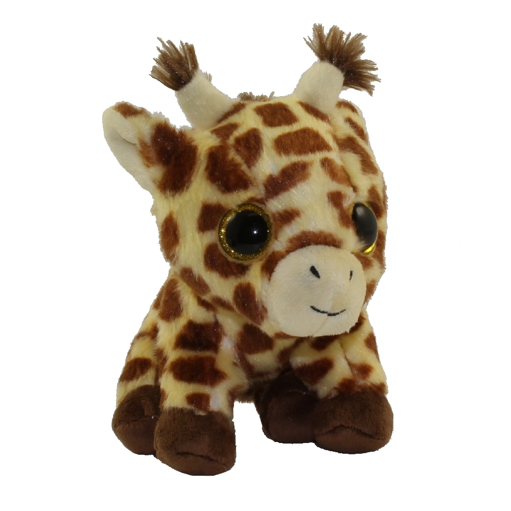 TY Beanie Baby - PEACHES the Giraffe (Glitter Eyes)(6 inch