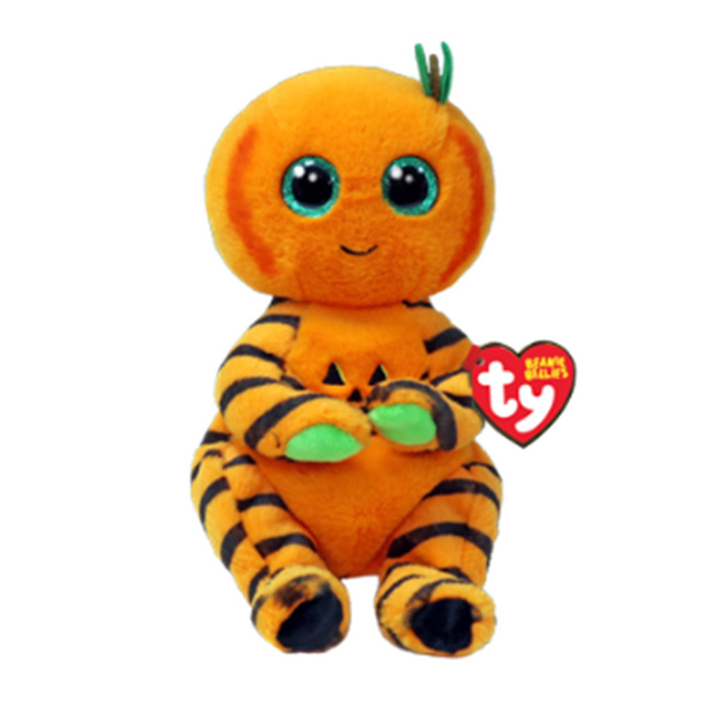 TY Beanie Baby (Beanie Bellies) - TRICKSTER the Pumpkin (6 inch ...