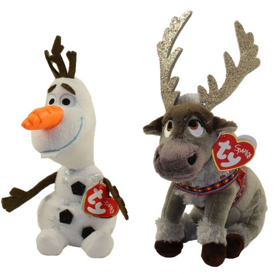 Verouderd Zwitsers Oost Timor TY Beanie Babies - Set of 2 OLAF & SVEN (Disney's Frozen 2)(7.5 inch):  BBToyStore.com - Toys, Plush, Trading Cards, Action Figures & Games online  retail store shop sale