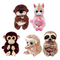 TY Beanie Babies (Bellies) - Spring 2022 SET OF 5 (Mitch, Skylar, Silas, Matteo & Bumper)