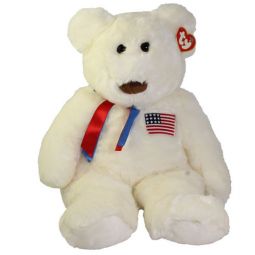 TY Beanie Buddy - LIBEARTY the Patriotic Bear (Large - 20 inch)