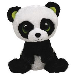 TY Beanie Boos - BAMBOO the Panda Bear (Solid Eye Color) (Medium Size - 9 inch)