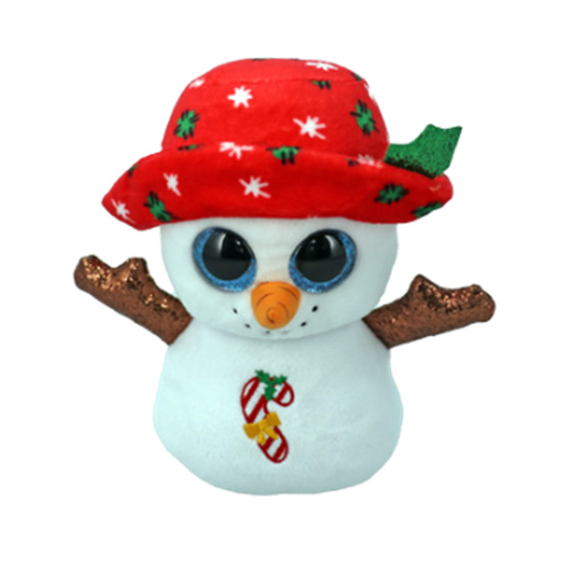 TY Beanie Boos - BRRRNIE the Snowman (Regular Size - 6 inch) (Pre-Order ships Fall)