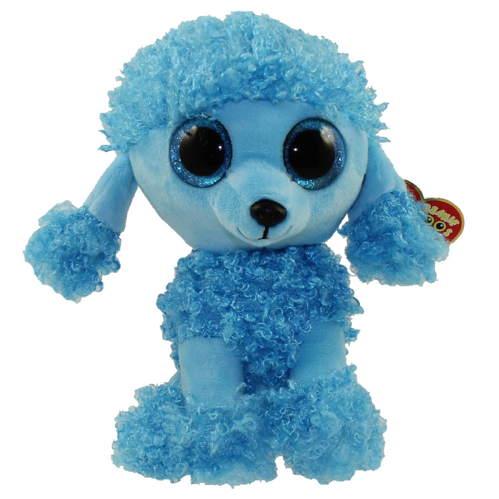 TY Beanie Boos - MANDY the Blue Poodle (Glitter Eyes 