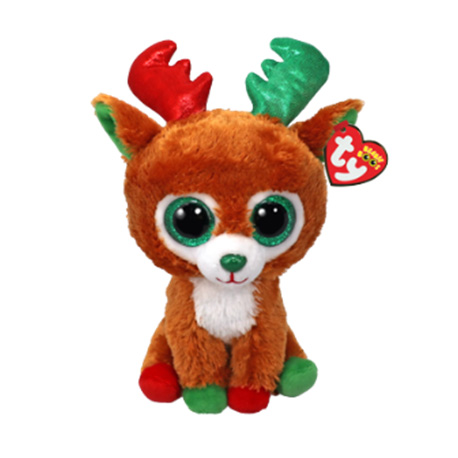 TY Beanie Boos - TINSELTOES the Reindeer (Regular Size - 6 inch) (Pre-Order ships Fall)