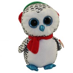 TY Beanie Boos - NESTER the Owl (Medium Size - 9 in)