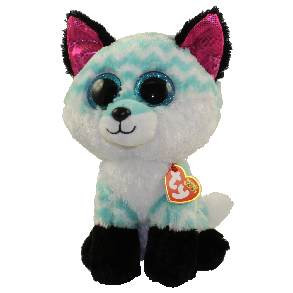 rainbow fox beanie boo