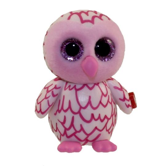 Ty Beanie Boos Mini Boo Figures Pinky The Pink Owl 2 Inch toystore Com Toys Plush Trading Cards Action Figures Games Online Retail Store Shop Sale