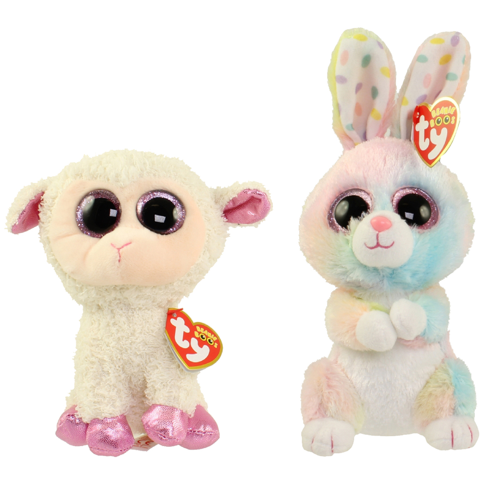 TY Beanie Boos - SET of 2 Easter (Bubby & Twinkle) (Glitter Eyes ...