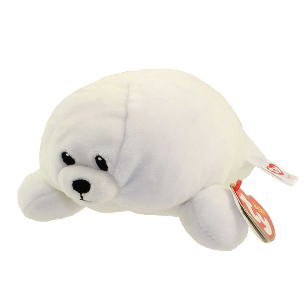 white seal beanie boo