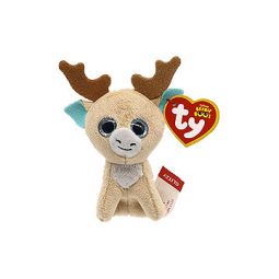 TY McDonald's Teenie Beanie Boo - GLITZY the Reindeer (Europe)(2021 - Loose)