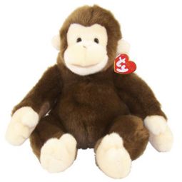 TY Classic Plush - TWIDDLE the Monkey (Plush Fur Version) (14 inch)