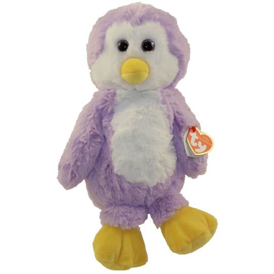purple penguin plush