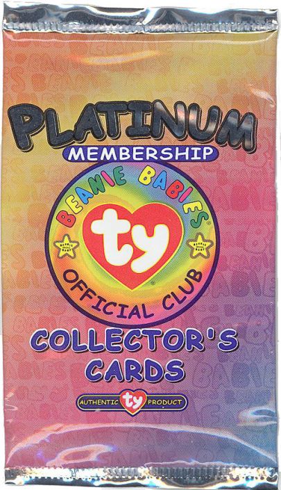 Platinum membership sale beanie baby