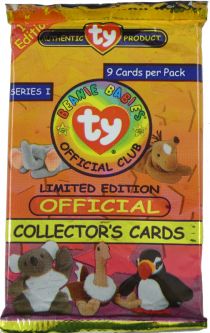 TY Beanie Babies Collectors Cards (BBOC) - Series 1 (Premier Edition) - Pack (9 cards)