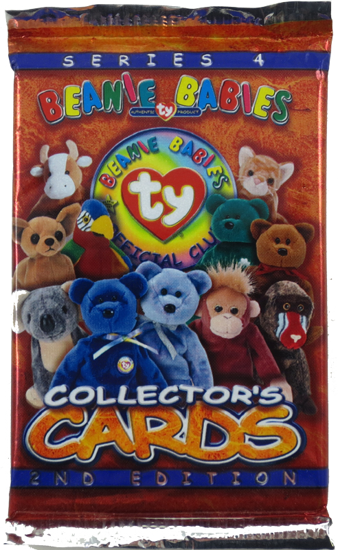 TY Beanie Babies Collectors Cards (BBOC) - Series 4 - Pack (9 cards): BBToyStore.com - Plush, Trading Cards, Action Figures & online retail store sale