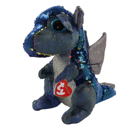 sequin dragon plush