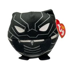 TY Puffies (Beanie Balls) Plush - BLACK PANTHER [Marvel](3 inch)