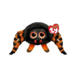 TY Puffies (Beanie Balls) Plush - CHARLOTTE the Halloween Spider (3 inch) (Pre-Order ships Fall)