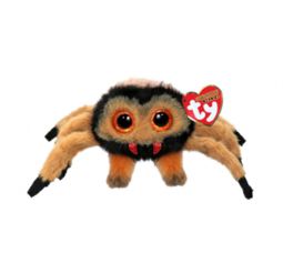 TY Puffies (Beanie Balls) Plush - GODFREY the Halloween Spider (3 inch) (Pre-Order ships Fall)