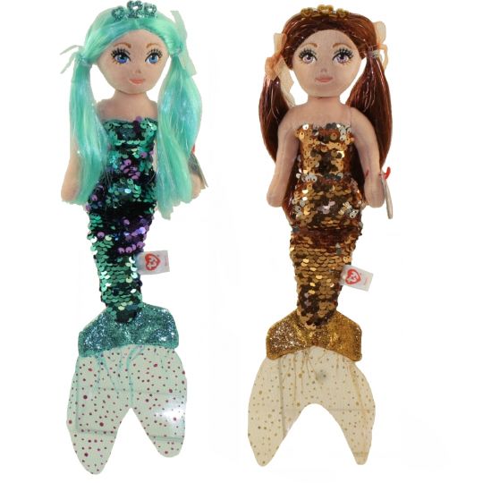sequin mermaid doll