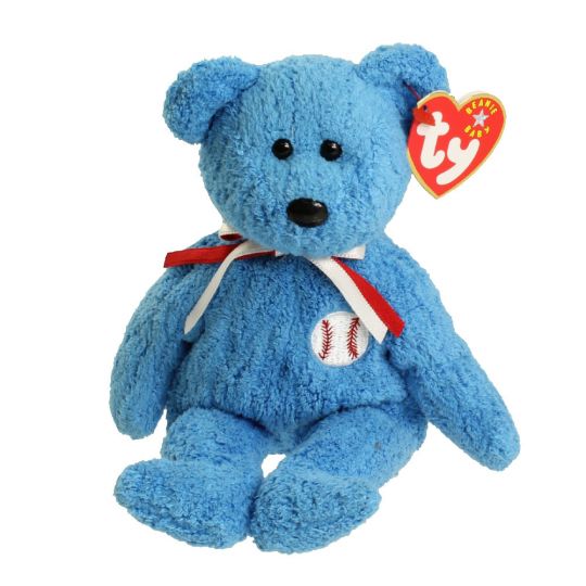 TY Beanie Baby - RED, WHITE & BLUE the Bear (8.5 inch): BBToyStore