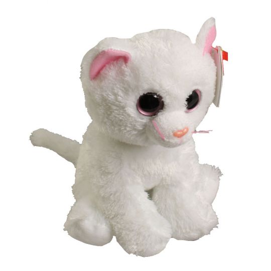 white cat beanie boo