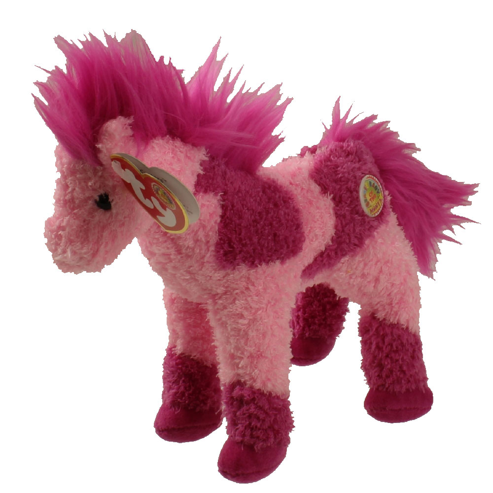TY Beanie Baby - CANTERS the Pink Horse (BBOM April 2006) (7 inch)