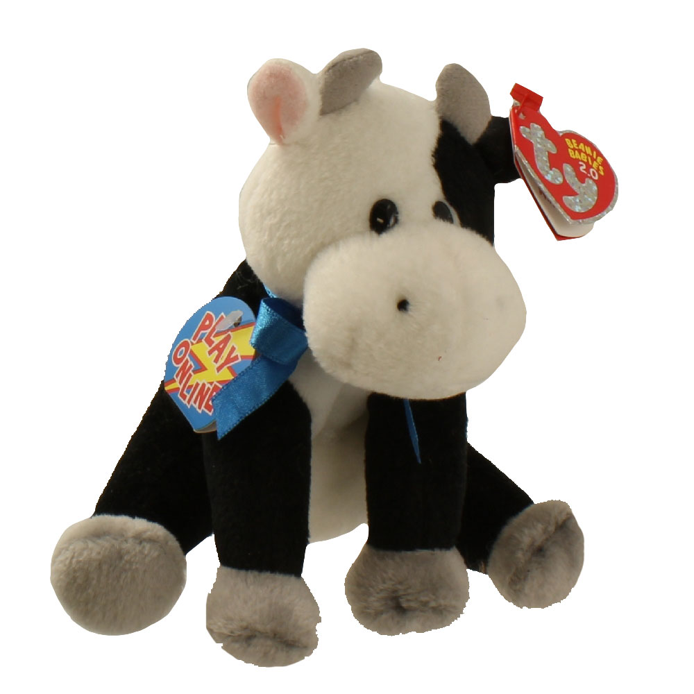 TY Beanie Baby 2.0 - CHARLIE the Cow (6 