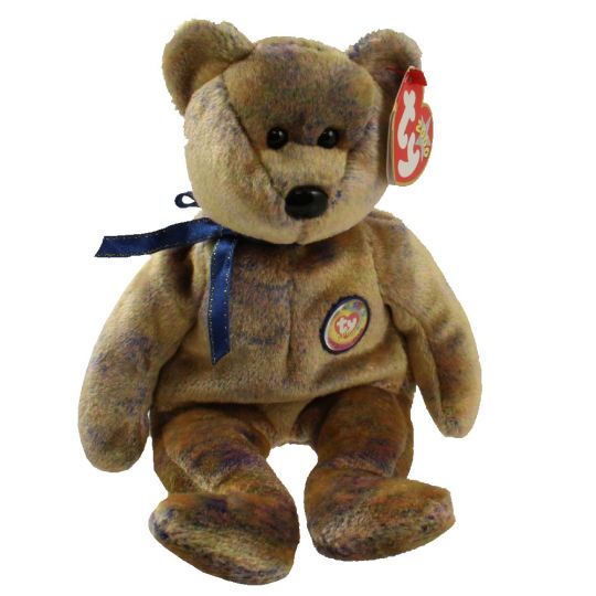 TY Beanie Baby CLUBBY 3 the Bear 8.5 inch