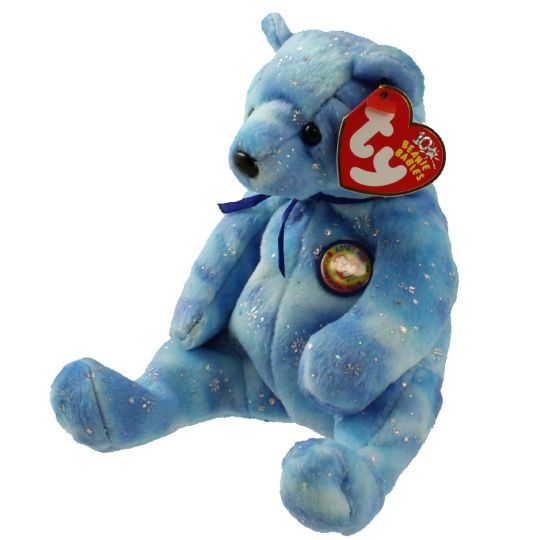 TY Beanie Baby - CLUBBY 1 the Dark Blue Bear (8.5 inch):  -  Toys, Plush, Trading Cards, Action Figures & Games online retail store shop  sale