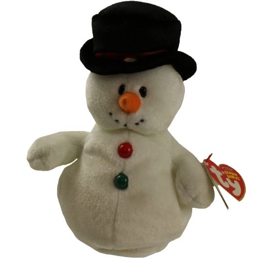 Ty hotsell Beanie Babies Snowball The Snowman