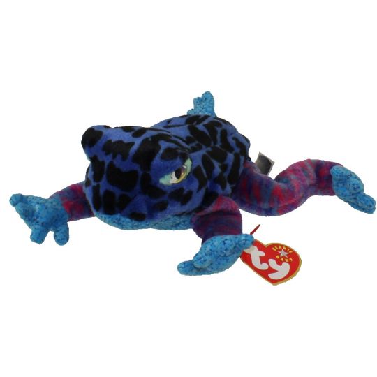 TY Beanie Baby - DART the Frog (8 inch):  - Toys