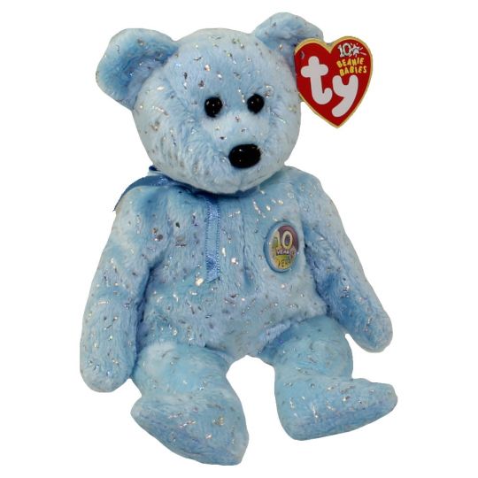 ty blue teddy bear