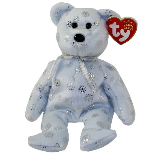 snowflake beanie baby