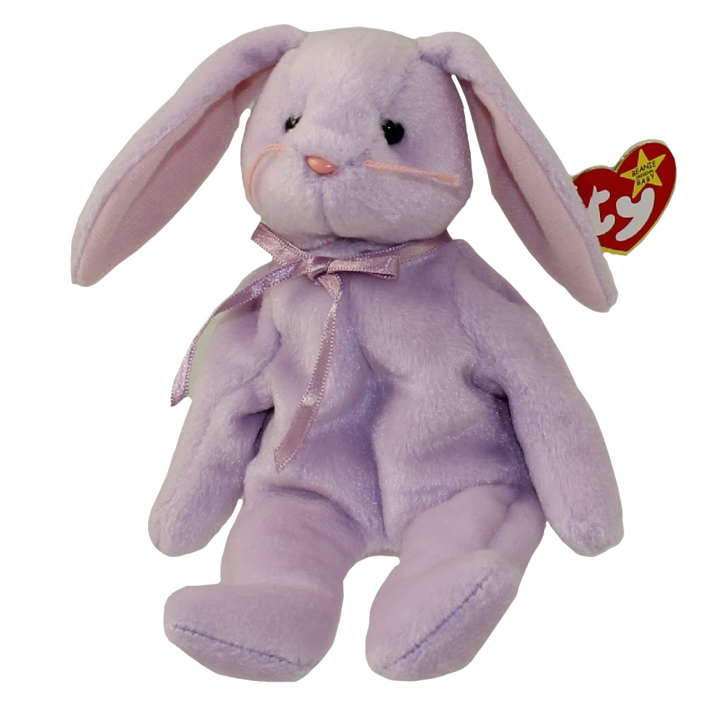 purple bunny stuffed animal
