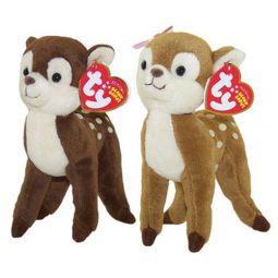 TY Beanie Babies - HONEY & NUTMEG the Deer (Set of 2) (6 inch)