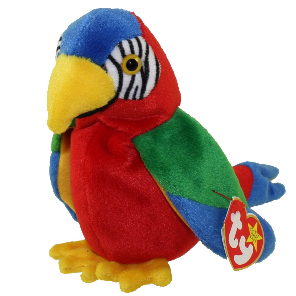 stuffed animal parrot